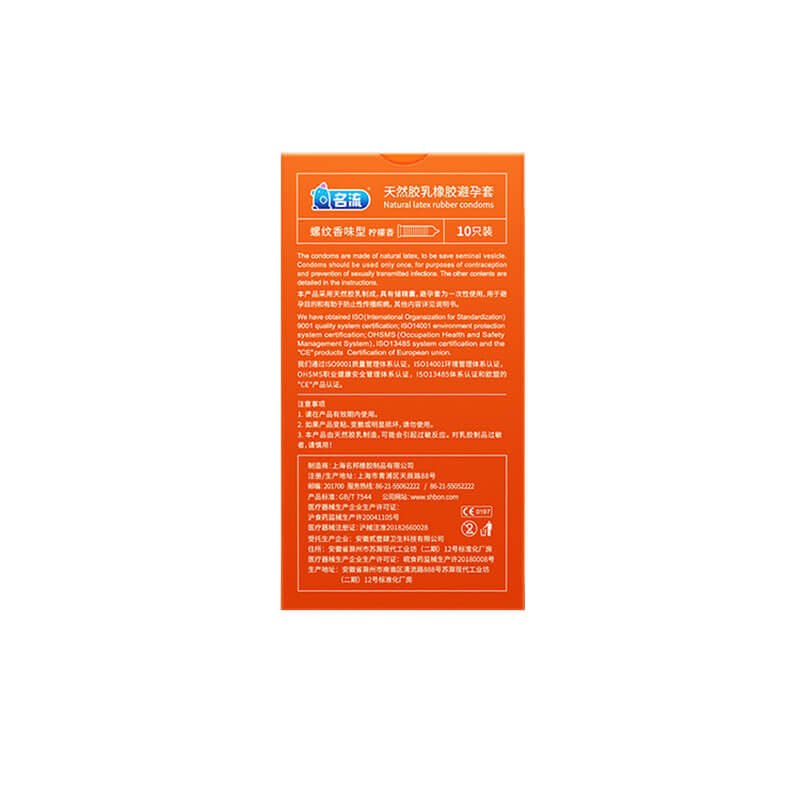 MINGLIU  Vibrant  Thread condom ten pcs