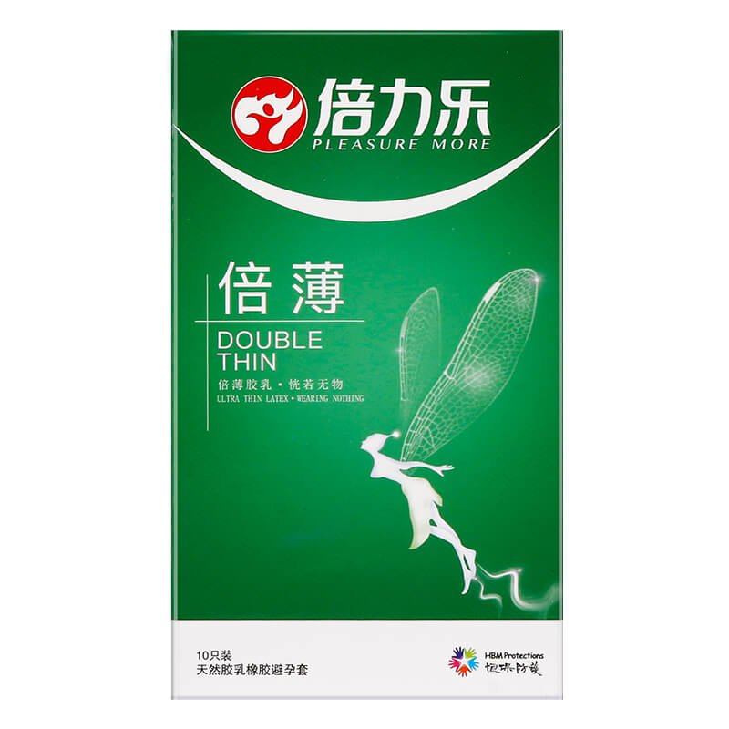 PLEASURE MORE Condom series   Thin and lightweight pack of ten pieces