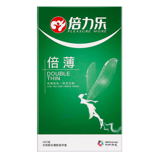 PLEASURE MORE Condom series   Thin and lightweight pack of ten pieces