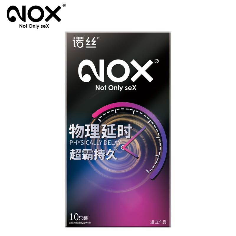 NOX Speedmaster lasting purple gold condom ten  pcs