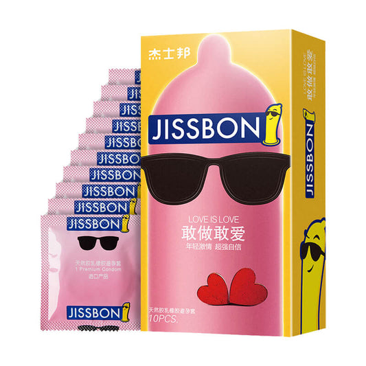 JISSBON Dare to love and do  condom ten pcs