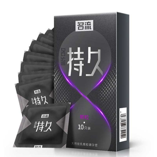 MINGLIU  Long-lasting granules condom  ten  pcs
