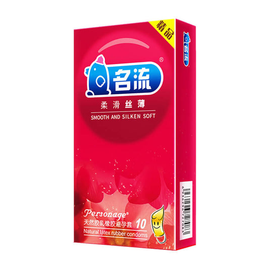 MINGLIU  Smooth, silky and ultra-thin  condom ten pcs