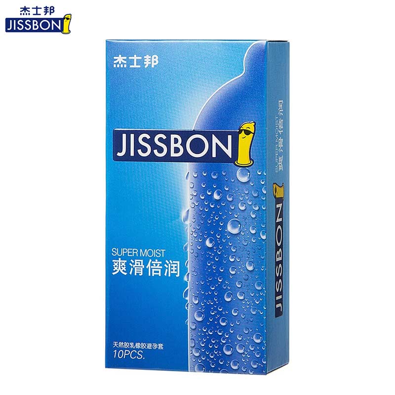 JISSBON Smooth and moisturizing  condom  ten pcs