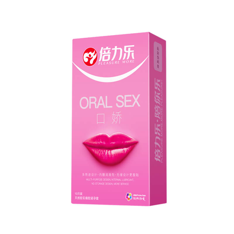 PLEASURE MORE condom series  oral sex  pack of ten