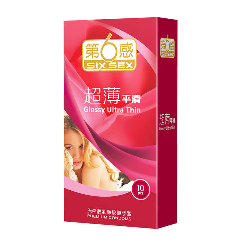 SIX SEX  Ultra thin  smooth condom  Pack of ten