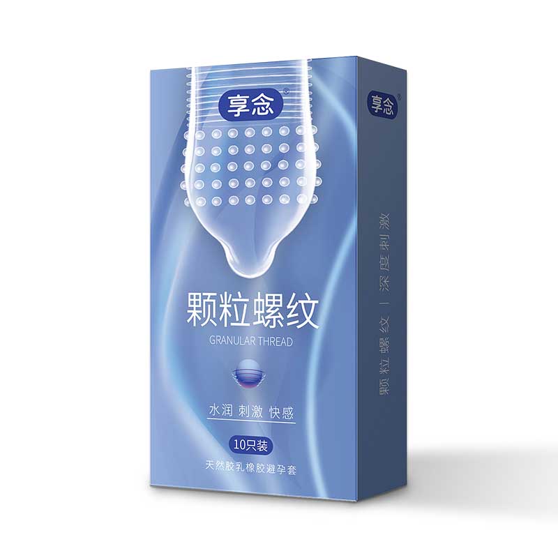XIANGNIAN particles Thread condom ten pcs