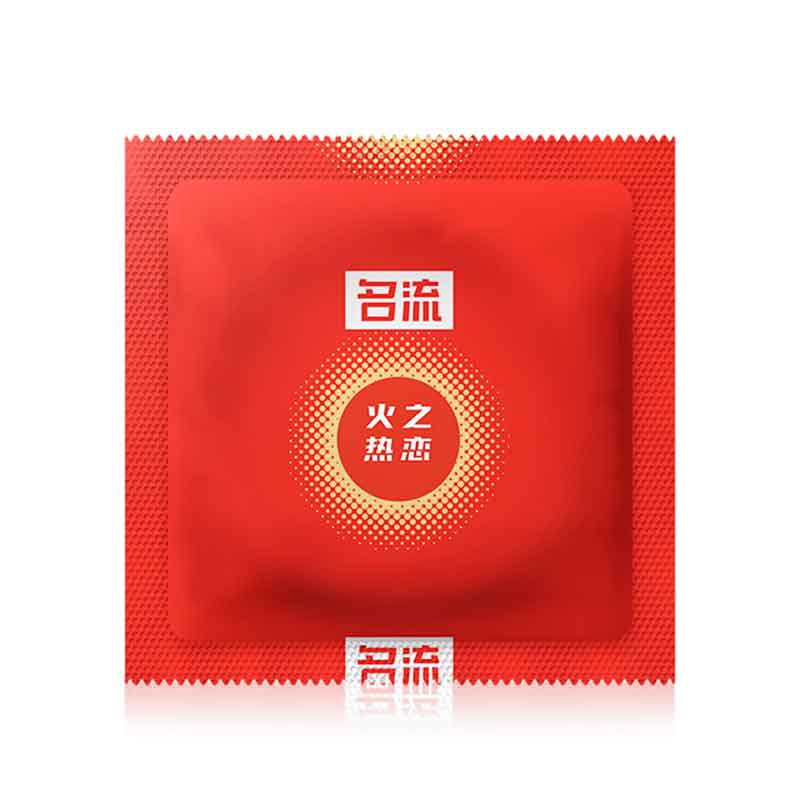 MINGLIU Heat of Fire Raised Dot Threaded Cover condom  ten  pcs