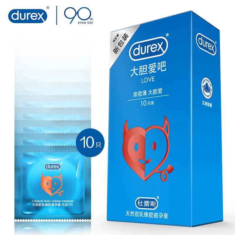 DUREX bold love condom pack of ten