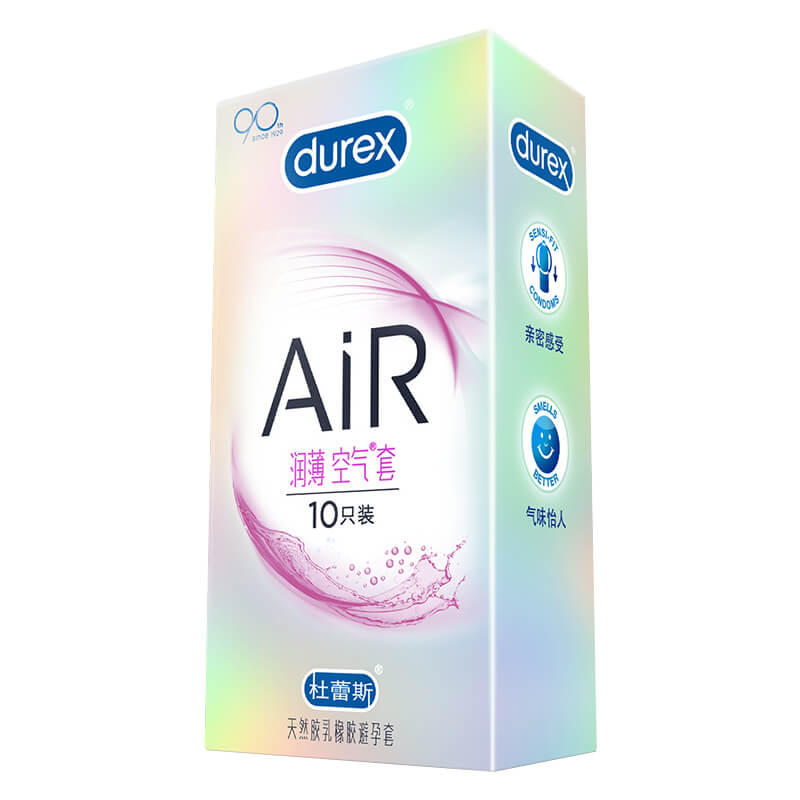 DUREX AIR lubricating Ultra thin air condom  pack of ten