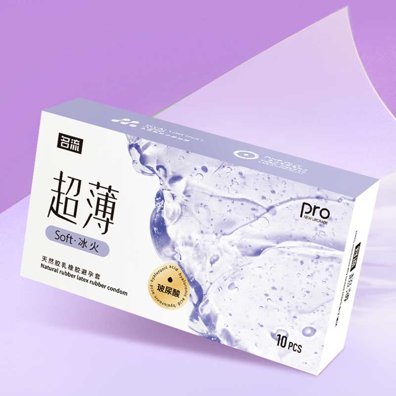 MINGLIU ultra thin pro Ice and fire condom  ten  pcs