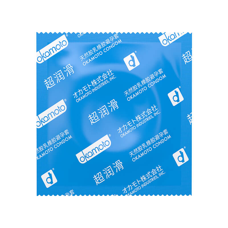 OKAMOTO  Super lubrication  Blue outfit   pack of ten
