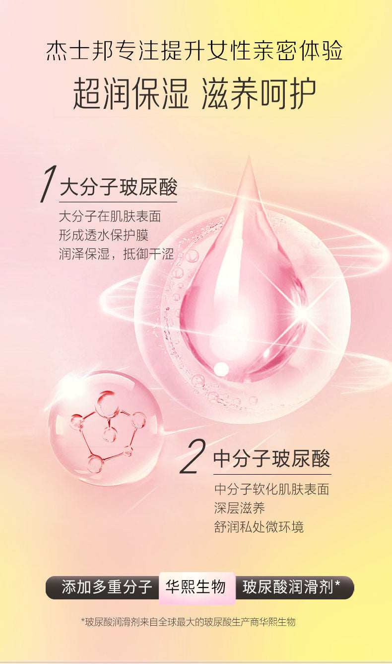 JISSBON Ultra-thin hyaluronic acid condom ten pcs