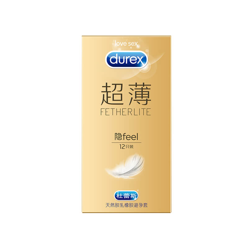 DUREX  gold packaging   Ultra thin   invisible condom Pack of  twelve
