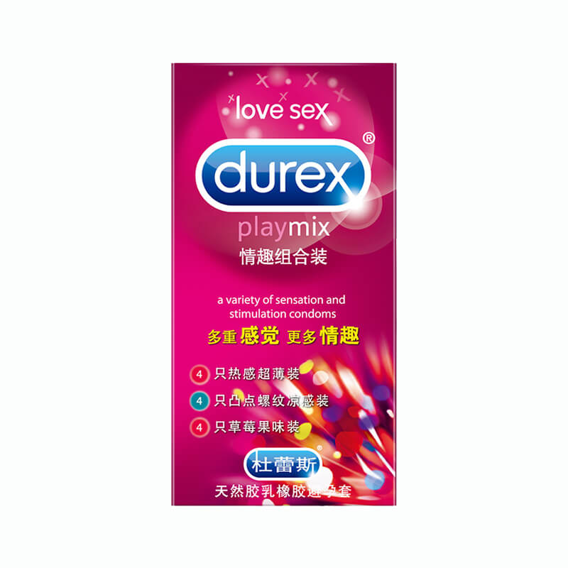 DUREX   Sexy combination  condom Pack of twelve
