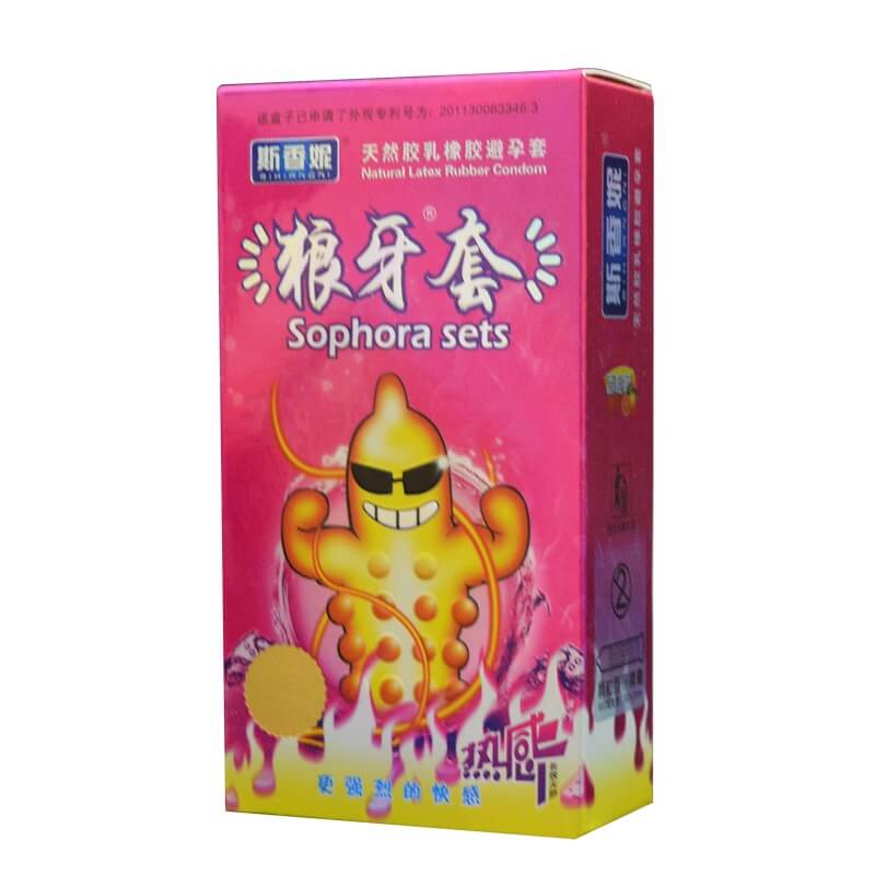 SIXIANGNI  Heat sensation  condom  twelve  pcs