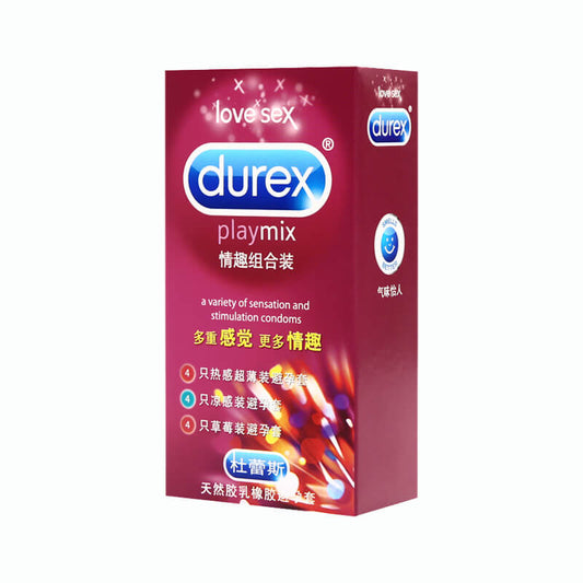DUREX   Sexy combination  condom Pack of twelve