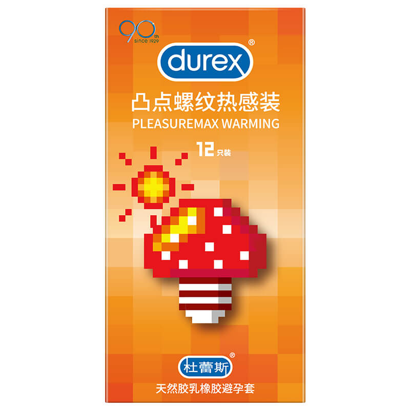 DUREX   raised point thread heat sensation condom Pack of twelve