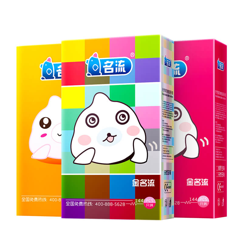 MINGLIU  golden celebrity  condom  one hundred forty four   pcs