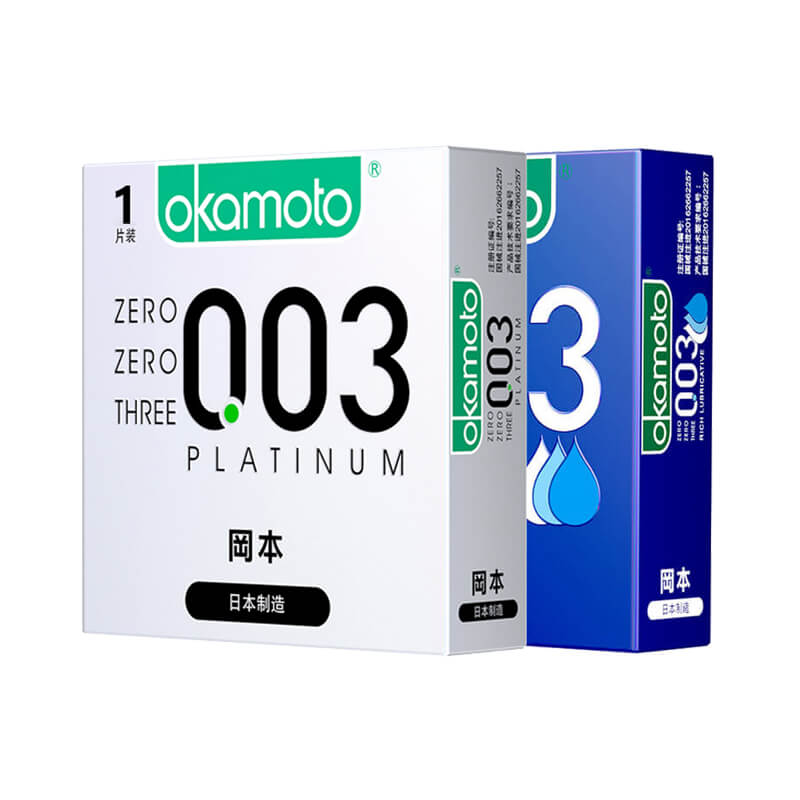 OKAMOTO 003 platinum  condom  pack of  one