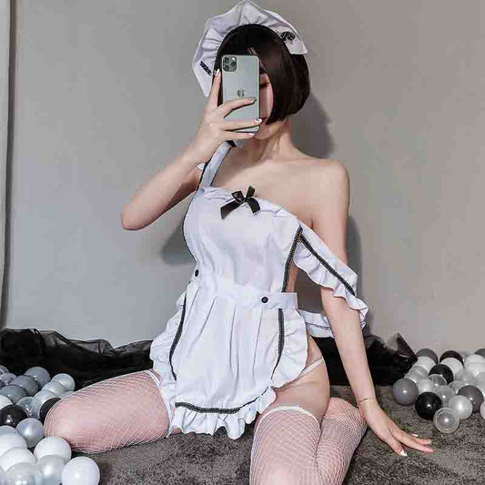 Fengyuegu sexy underwear  1352 black and white