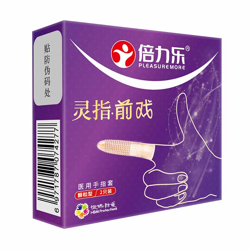 PLEASURE MORE  finger  foreplay  particles  Pack of two