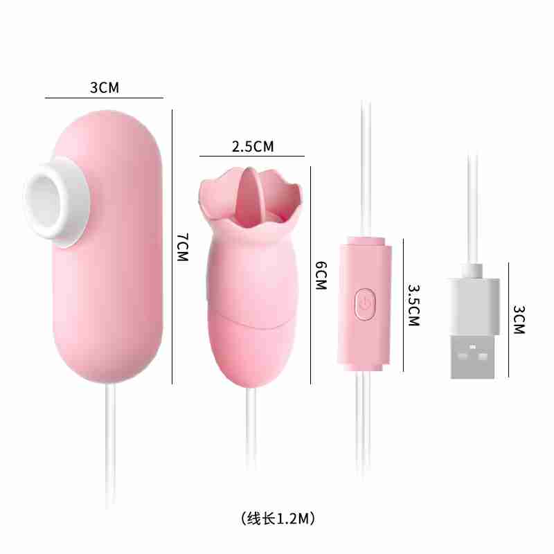 LILO Series vibrator  JYLL Flirting Egg B Sakura Pink USB Type