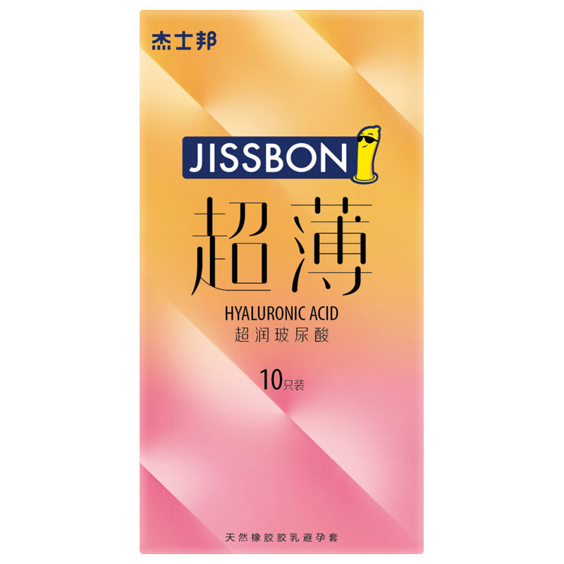 JISSBON Ultra-thin hyaluronic acid condom ten pcs