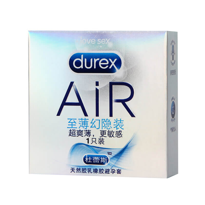 DUREX AIR lubricating Ultra thin invisible condom   One pack