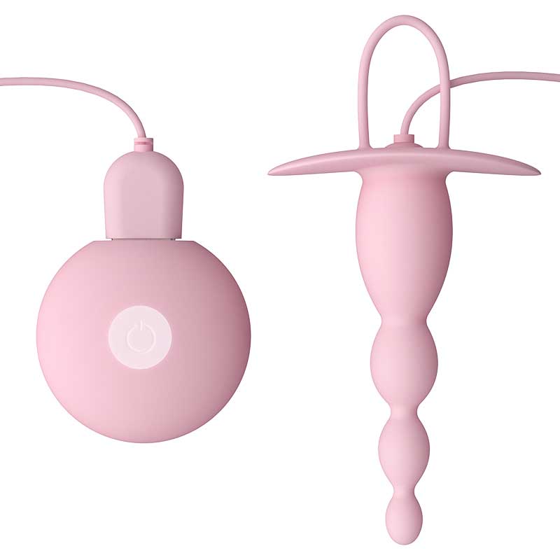 GALAKU series  Vibrator LANJU beads pink battery version