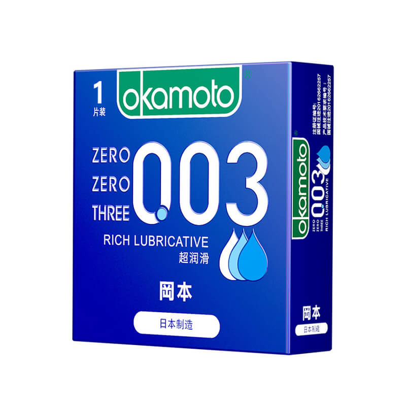 OKAMOTO 003 platinum  condom  pack of  one