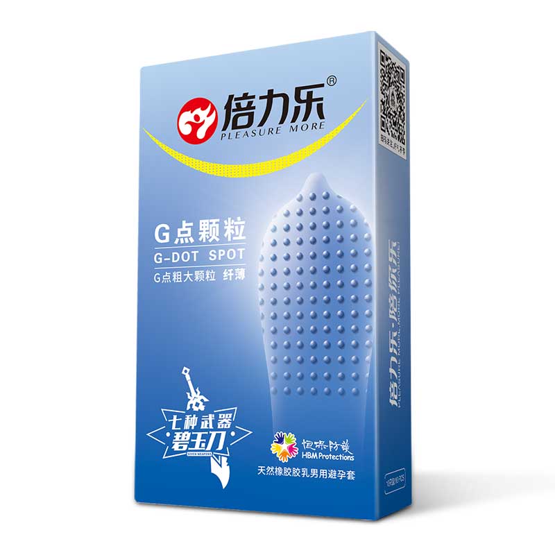 PLEASURE MORE  CONDOM  G-spot particles Thin and light