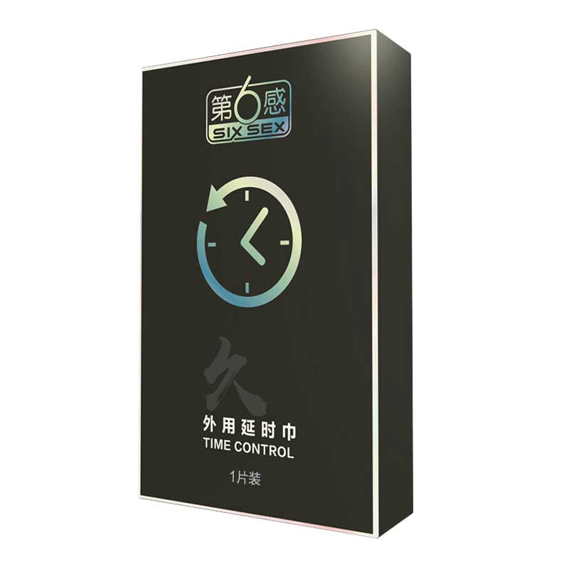 six sex  external delay wet wipes  one slices Aluminum film packaging