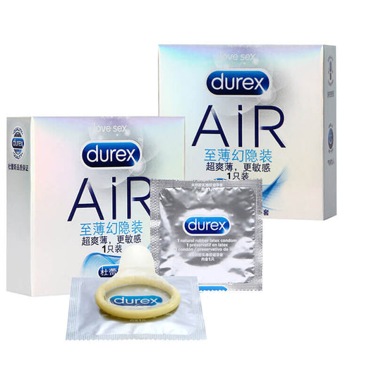 DUREX AIR lubricating Ultra thin invisible condom   One pack