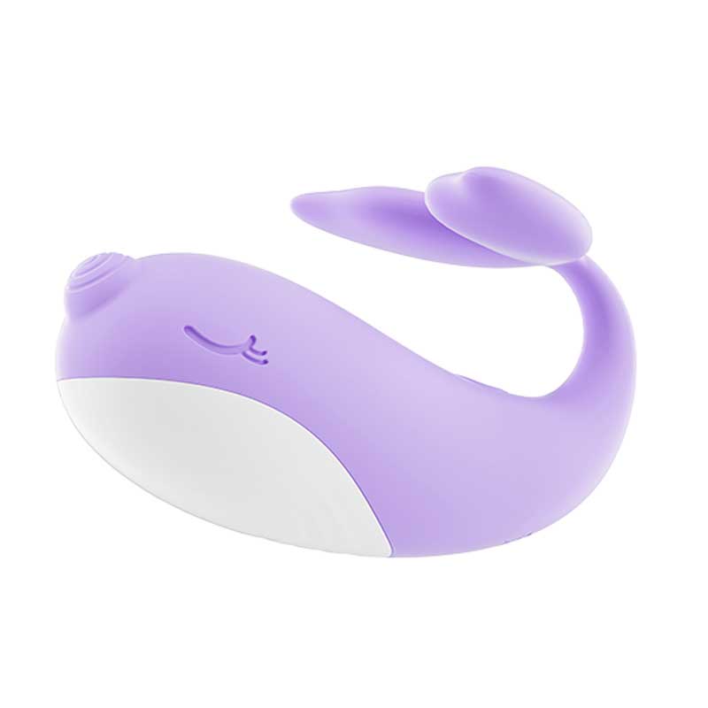 GALAKU series  Vibrator Narwhal taro purple