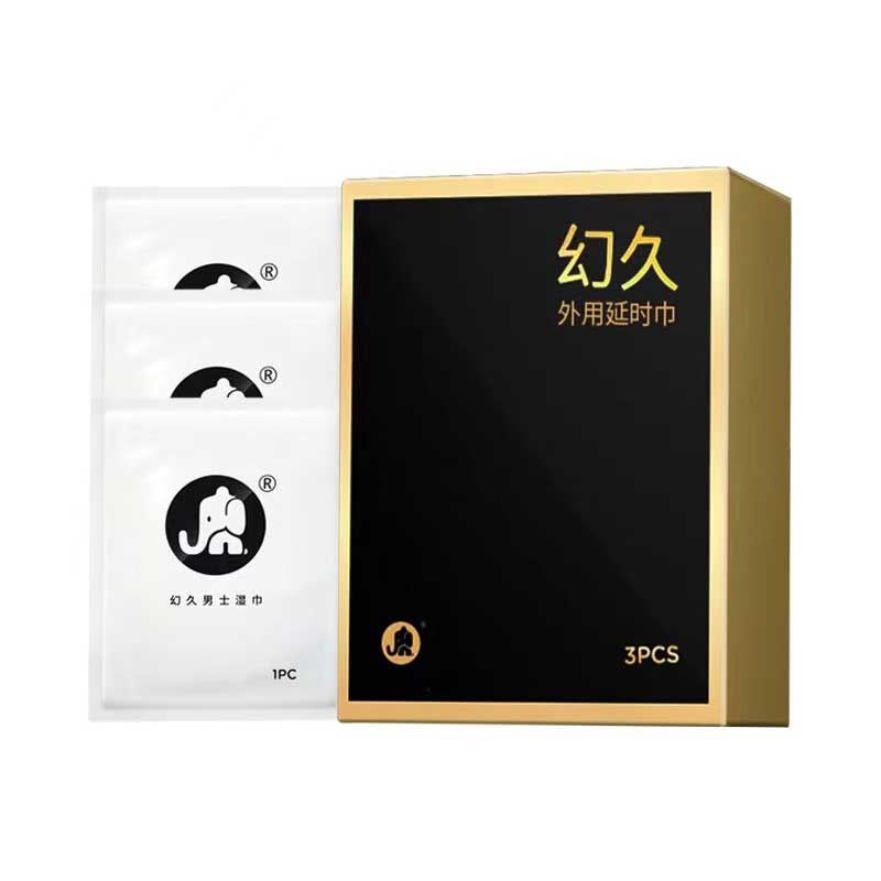 ELEPHANT   external delay  wet wipes  Three pack