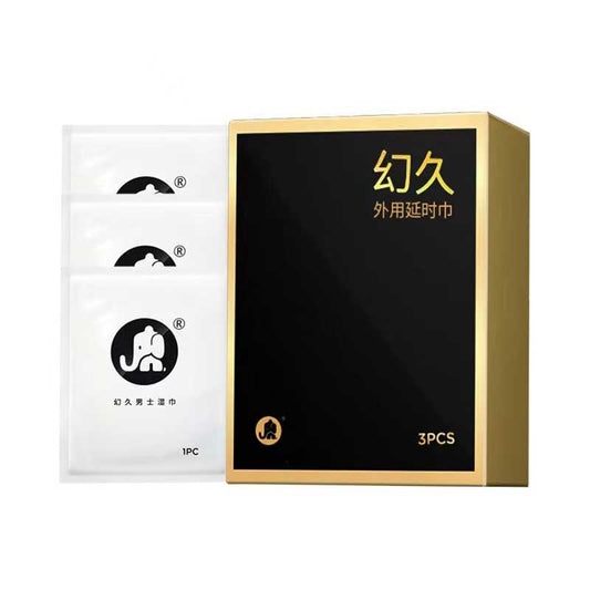 ELEPHANT   external delay  wet wipes  Three pack