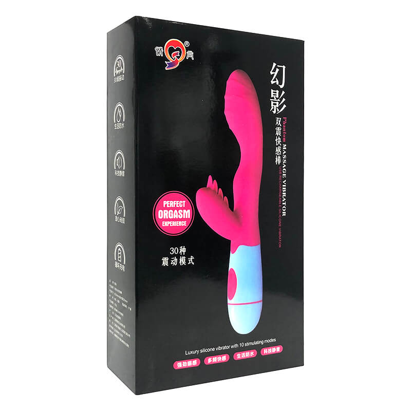 QINGSHANG  series  Phantom double shock pleasure stick