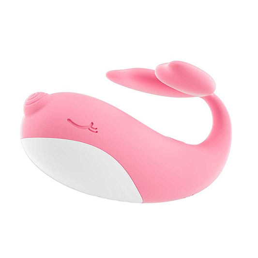 GALAKU series  Vibrator Narwhal Cherry Powder