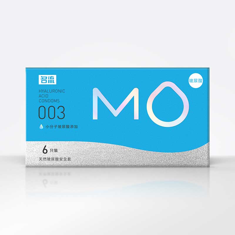 MINGLIU  MO 003 hyaluronic acid condom six  pcs