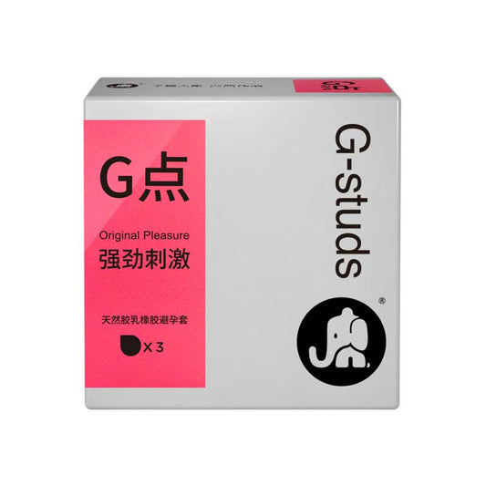 ELEPHANT  Strong G-spot stimulation condom  Pack of three