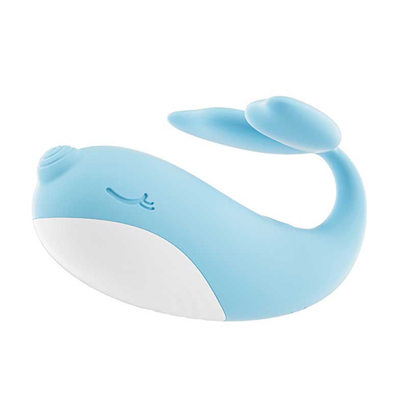 GALAKU series  Vibrator narwhal sky blue