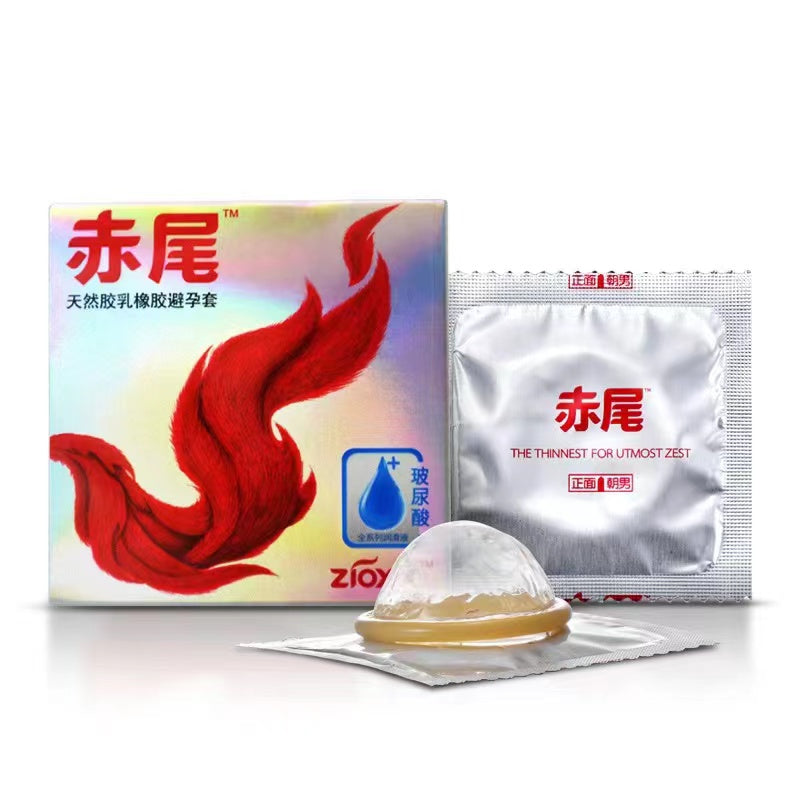 ZIOXX  Platinum ultra-thin  Hyaluronic acid storage-free essence condom  Pack of one