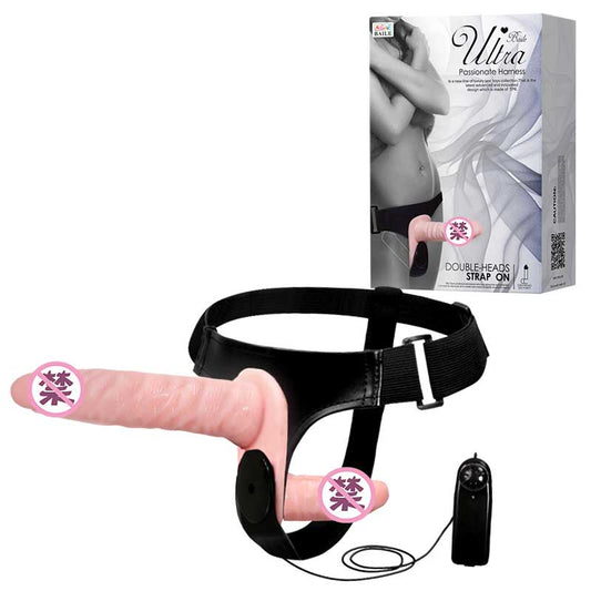 BAILE  series  BL  Flesh color 22049 solid double head vibrator