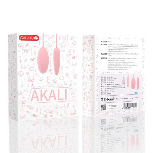 GALAKU series vibrator  Akali tongue licks double vibrator pink (flower shape)