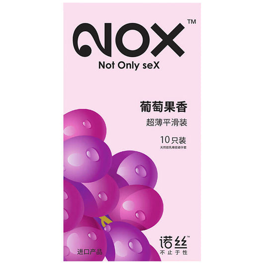 NOX Grape fruity aroma condom  ten pcs