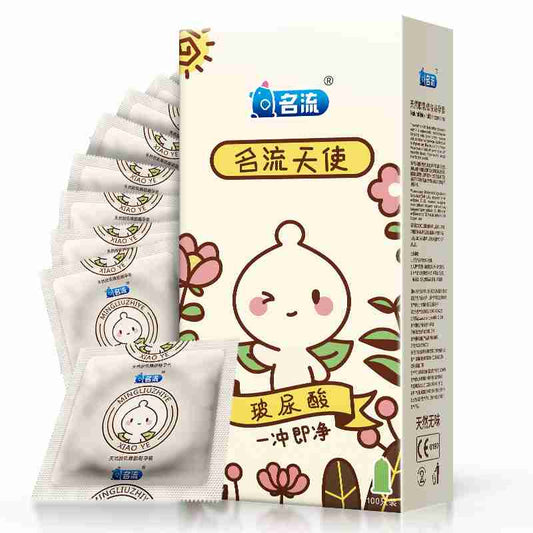 MINGLIU Angel hyaluronic acid condom  one hundred pcs