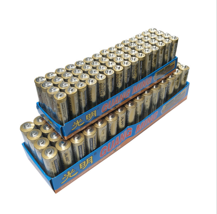 GUANG MING   AA battery large size 1 box (60 pieces)