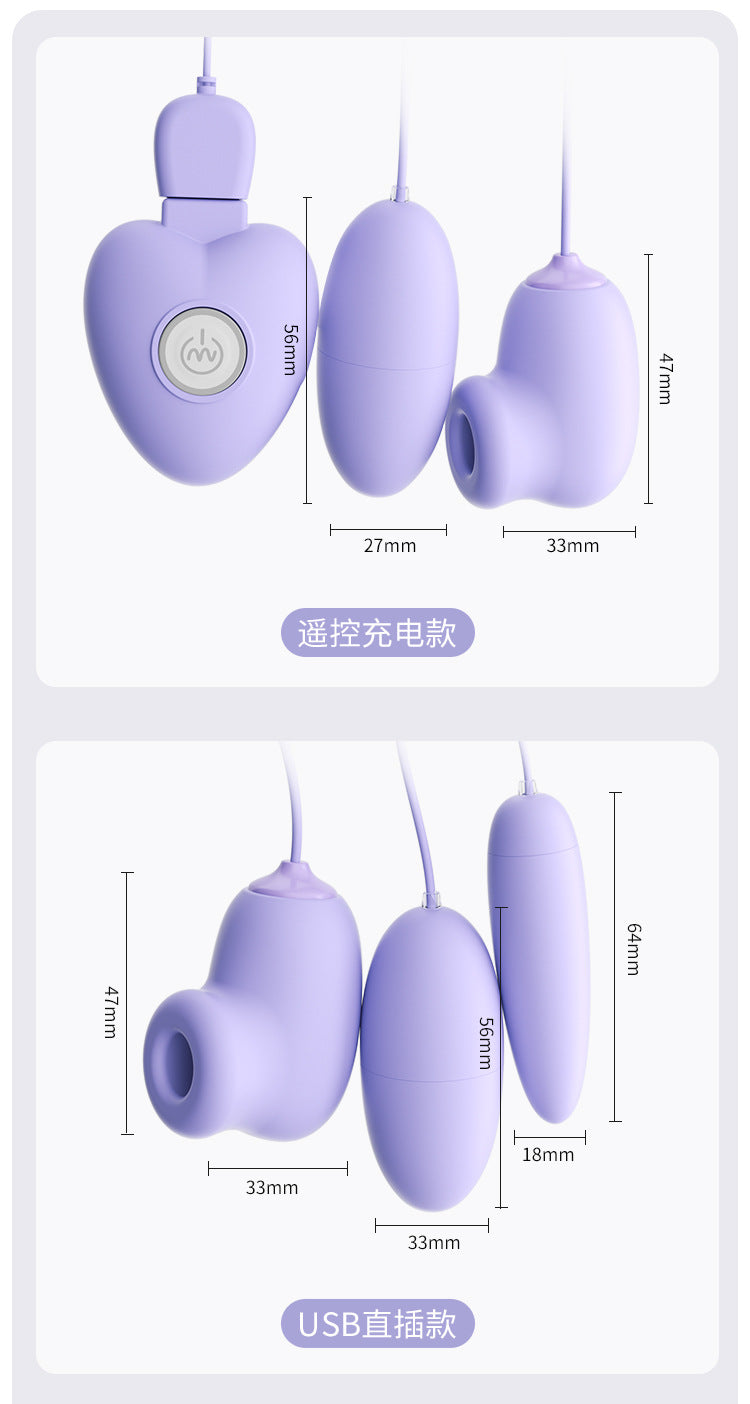 MIJI Series vibrator  Funny egg remote control charging model