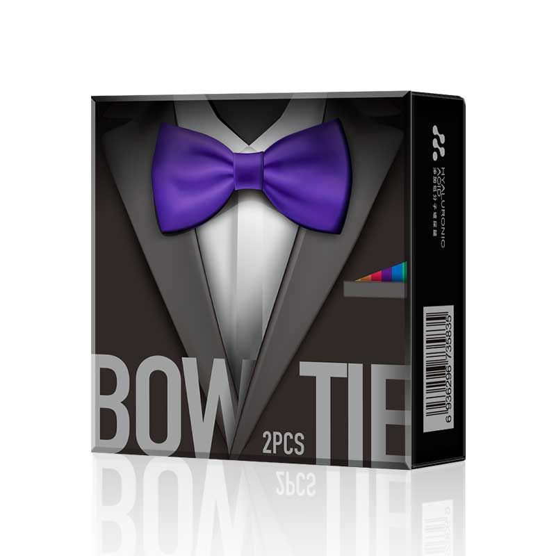 MINGLIU  bow tie  condom  two pcs